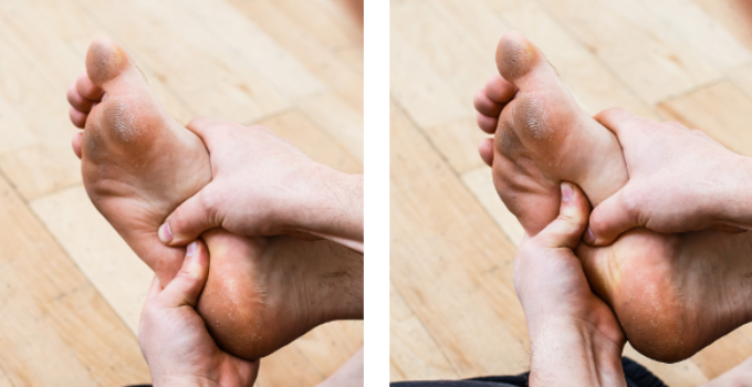 self foot massage massage sole